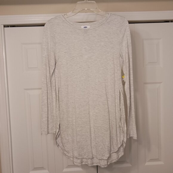 Old Navy Tops - 3/$18 - NWT Old Navy Gray Long Sleeve Top Size XS